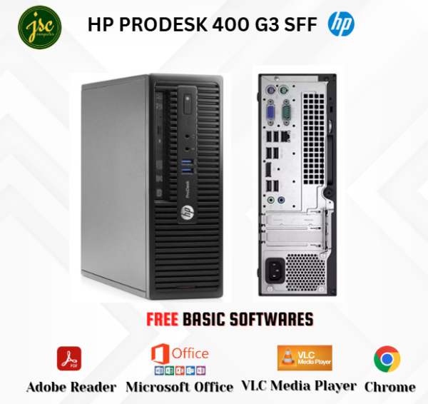 HP Desktop i5 6th Gen | 8GB RAM | 256GB SSD